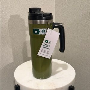Rate limited edition Starbucks and Stanley military Tumbler